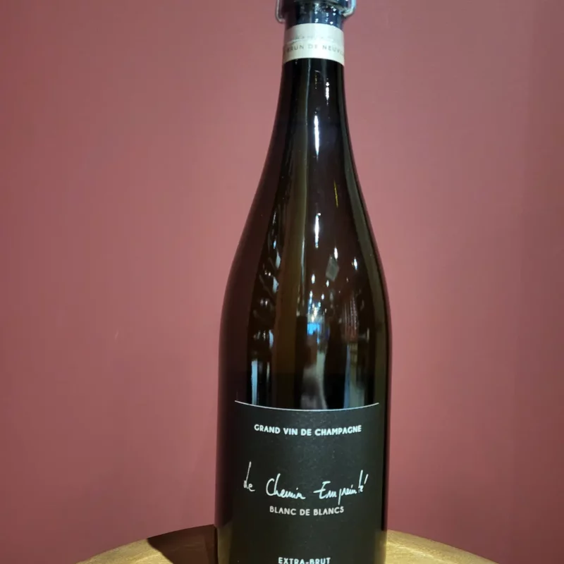 CHAMPAGNE LE CHEMIN EMPREINTE LE BRUN DE NEUVILLE